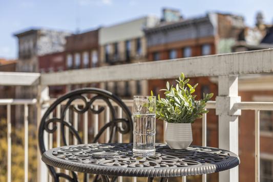 Photo #15 of Cooper Place | Light-filled, Modern 1BR Loft with Balcony in Elevator Building