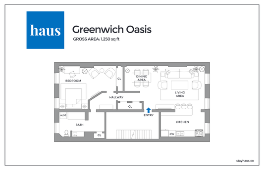 Photo #22 of Greenwich Oasis | 1 BR Full-Floor loft in Greenwich Village