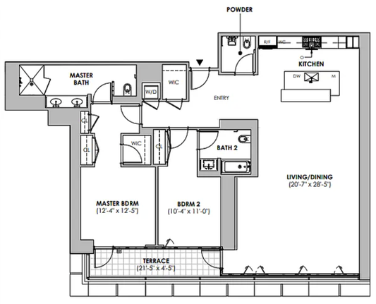 Photo #20 of Hudson Terrace | Ultra-luxe Soho 2BR with Terrace in Full-Service Doorman Building