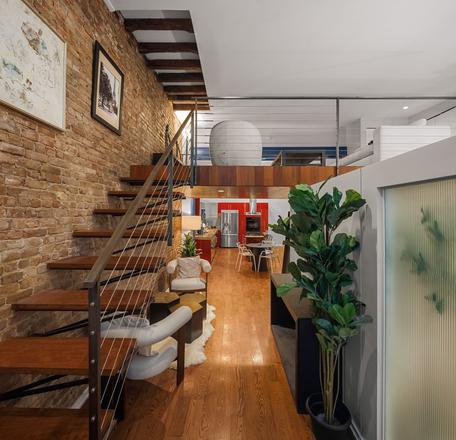 Photo #4 of Village Art Loft | 1BR Loft with Private Garden in Greenwich Village